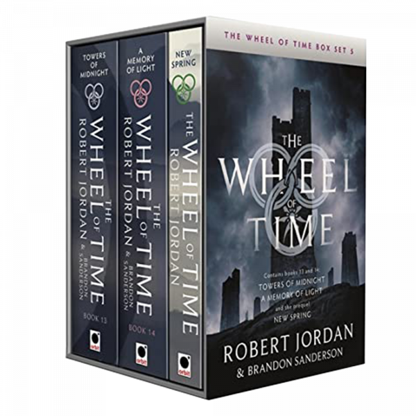 THE WHEEL OF TIME BOX SET 4: Books 13, 14 & prequel (Towers of Midnight, A Memory of Light, New Spring)