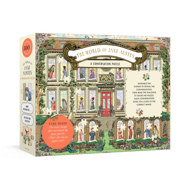 The World of Jane Austen: A Conversation Puzzle. 500-piece Jigsaw