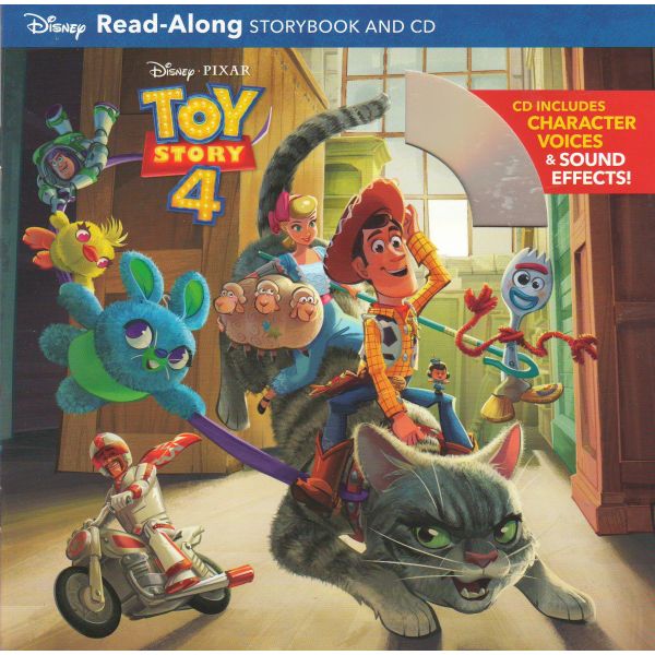 TOY STORY 4: Read-Along Storybook and CD