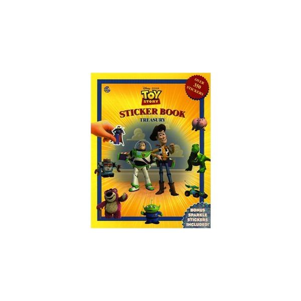 TOY STORY: Sticker Book Treasury. (Over 350 Stickers)