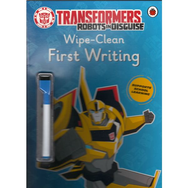 TRANSFORMERS: ROBOTS IN DISGUISE: Wipe-Clean First Writing