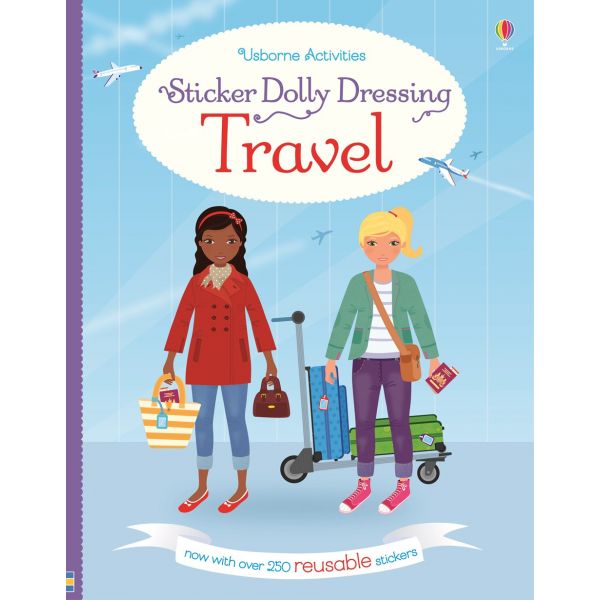 TRAVEL. “Sticker Dolly Dressing“