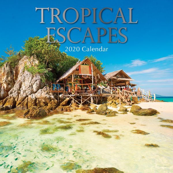 TROPICAL ESCAPES 2020. /стенен календар/