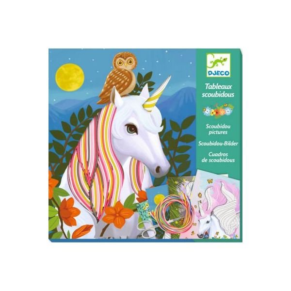 Направи колажи Scoubidou Magic Manes. Възраст: 7-13 год. /DJ09413/, “Djeco“