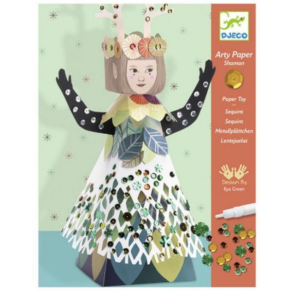 Комплект направи от хартия Shaman. Възраст: 7-13 год. /DJ09662/, “Djeco“