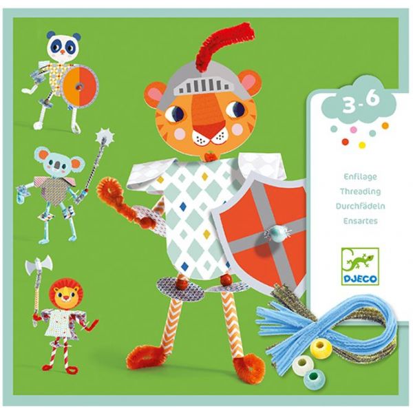 Комплект направи животинки My Knights. Възраст: 3-6 год. /DJ08977/, “Djeco“