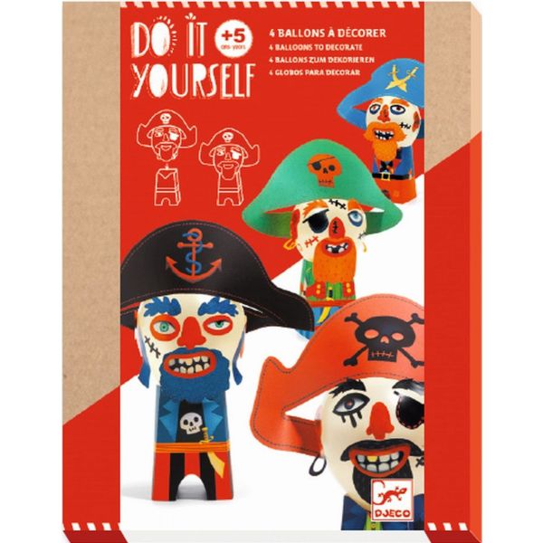 Комплект балони направи Funny Pirates. Възраст: 5+ год. /DJ07911/, “Djeco“