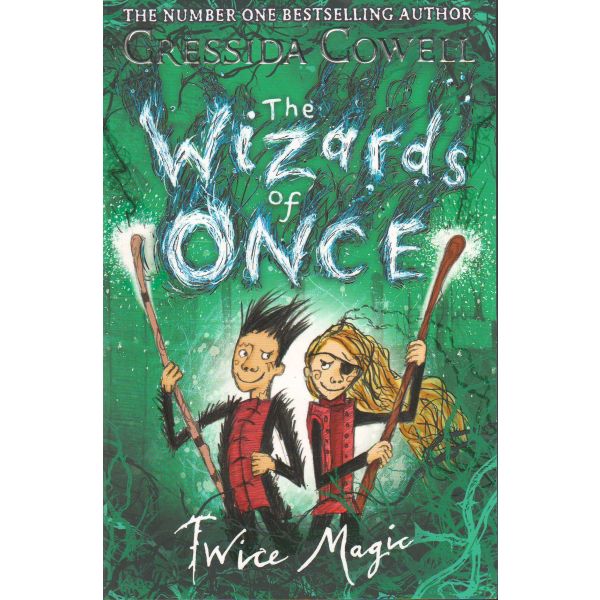 TWICE MAGIC. “The Wizards of Once“, Book 2
