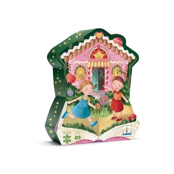 Пъзел Хензел и Гретел. 62 x 20 cm, 50 части. Въз