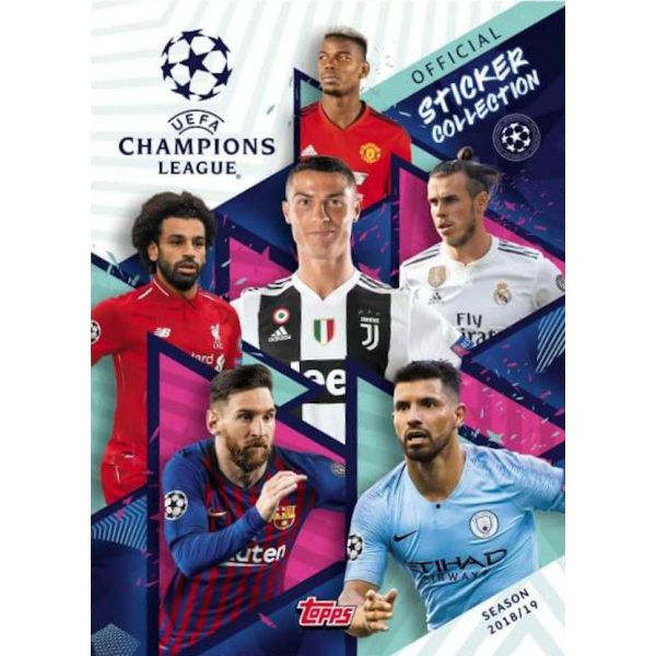 UEFA Champions League 2018/2019: Албум за стикери + 11 стикера