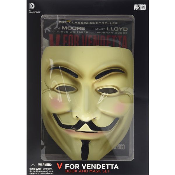 V FOR VENDETTA: Book And Mask Set