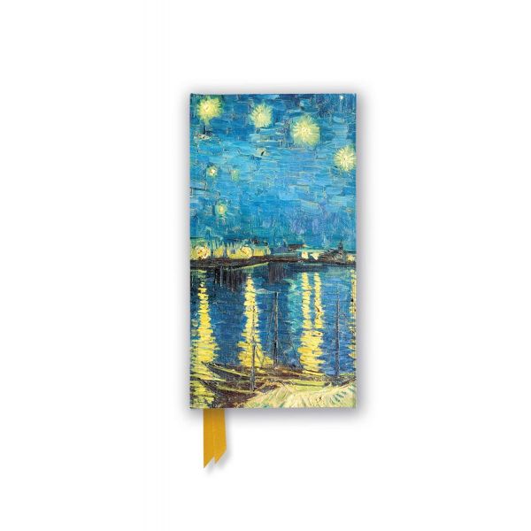 Vincent van Gogh: Starry Night over the Rhone (Foiled Slimline Journal)