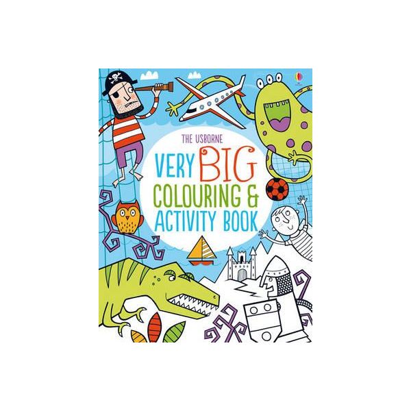 VERY BIG COLOURING AND ACTIVITY BOOK