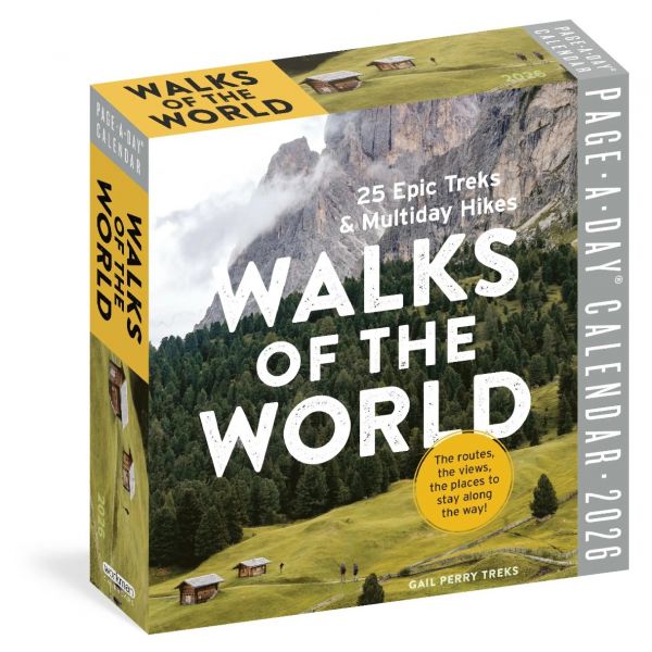 Walks of the World. Page-A-Day Calendar 2026