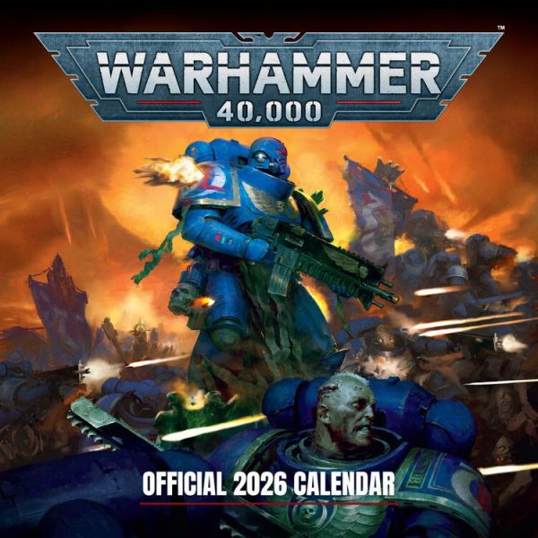 Warhammer 2026 Square Calendar