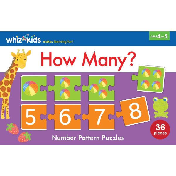 WHIZ KIDS HOW MANY?... Number Pattern Puzzles