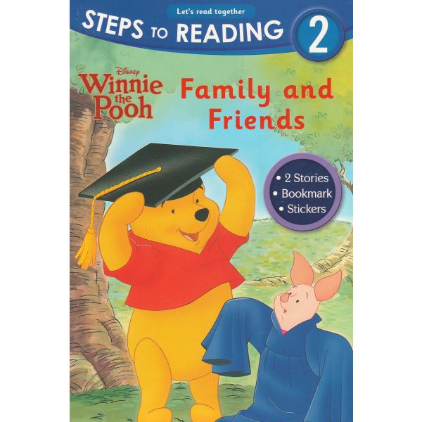 WINNIE THE POOH: Family And Friends. “Steps to Reading“ 2