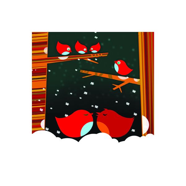 Картичка FreshCards: Winter Birds