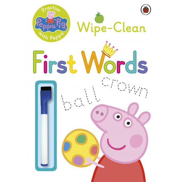WIPE-CLEAN FIRST WORDS. “Practise with Peppa Pig“