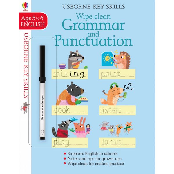 WIPE-CLEAN GRAMMAR & PUNCTUATION: Age 5 to 6