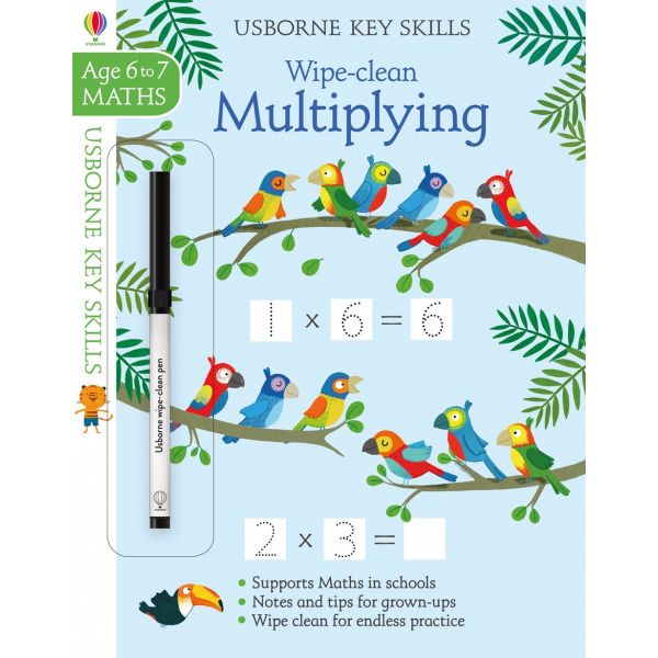 WIPE-CLEAN MULTIPLYING: Age 6 to 7