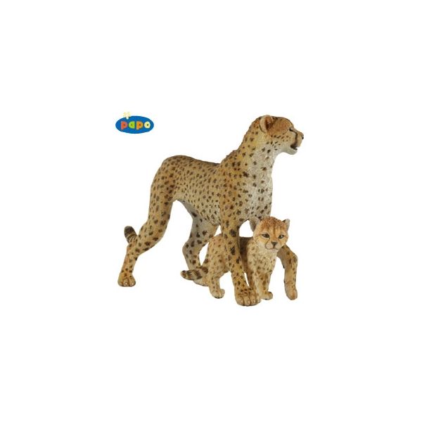 50044 Фигурка Cheetah With Cub
