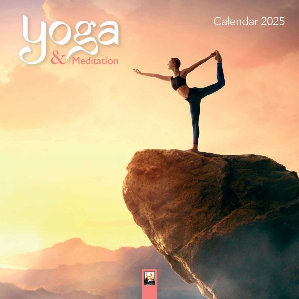 Yoga & Meditation Wall Calendar 2025