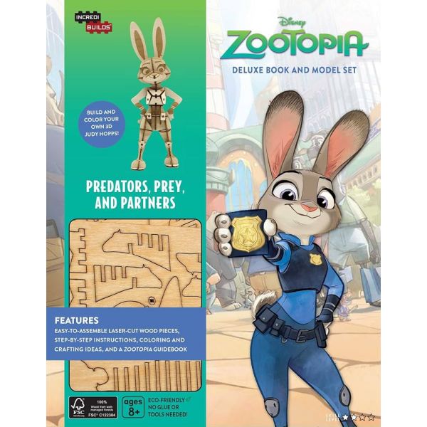 ZOOTOPIA DELUXE BOOK AND MODEL SET