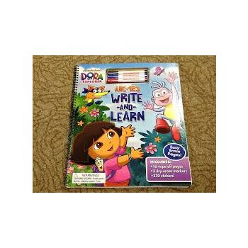 DORA THE EXPLORER ABC 123 WRITE AND LEARN