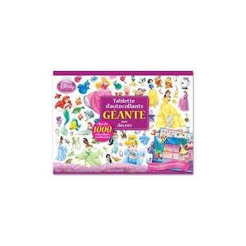 DISNEY PRINCESSE: TABLETTE D`AUTOCOLLANTS GEANTE