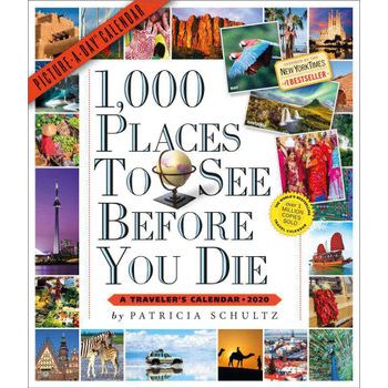 1,000 PLACES TO SEE BEFORE YOU DIE PICTURE-A-DAY 2020. /стенен календар/
