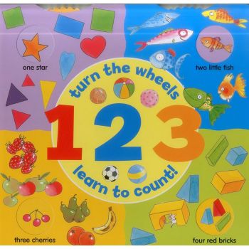 1 2 3 TURN THE WHEELS - LEARN TO COUNT