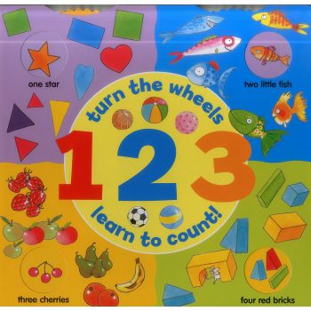 1 2 3 TURN THE WHEELS - LEARN TO COUNT