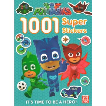 1001 SUPER STICKERS. “PJ Masks“