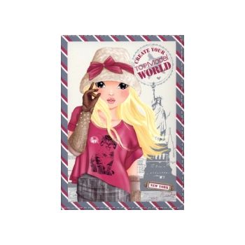 Create your top model world. Книжка за оцветяван