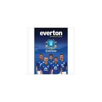 EVERTON 2012 OFFICIAL CALENDAR. /стенен календар