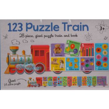 123 PUZZLE TRAIN. “Building Blocks“