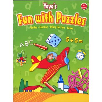 YOYO`S FUN WITH PUZZLES: Writing, Counting, Tell