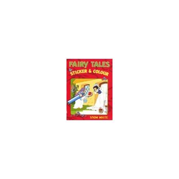 FAIRY TALES STICKER & COLOUR: Snow White