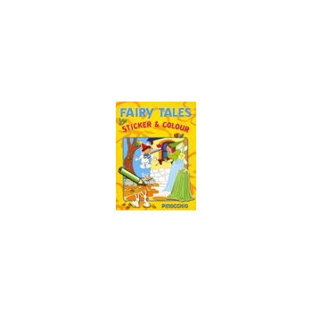 FAIRY TALES STICKER & COLOUR: Pinocchio