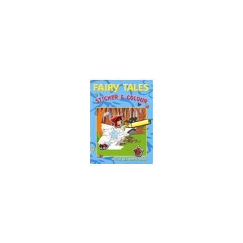 FAIRY TALES STICKER & COLOUR: Little Red Riding