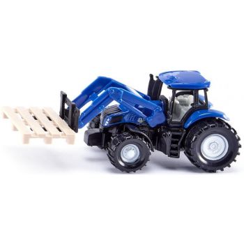 1487 Играчка Tractor With Fork for Pallets and Pallet