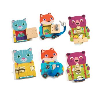 Дървена играчка Locktou. Възраст: +3 год. /DJ01664/, “Djeco“