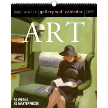ART PAGE-A-WEEK GALLERY CALENDAR 2020. /стенен календар/