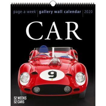 CAR PAGE-A-WEEK GALLERY CALENDAR 2020. /стенен календар/