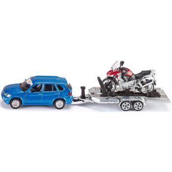 2547 Играчка Car with Trailer and Motorbike