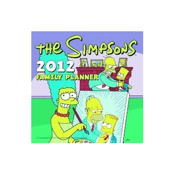 THE SIMPSONS 2013 FAMILY PLANNER. /стенен календ