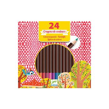 Моливи акварелни. 24 броя. /DJ09752/, “Djeco“