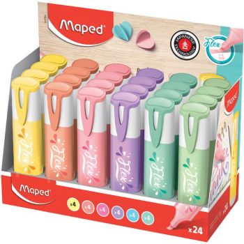 Текст маркери FLUO PEPS PASTEL FLEX. “Аргос прима“
