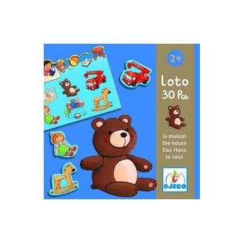 Игра образователна Loto. Възраст: 30 карти, 2+ г